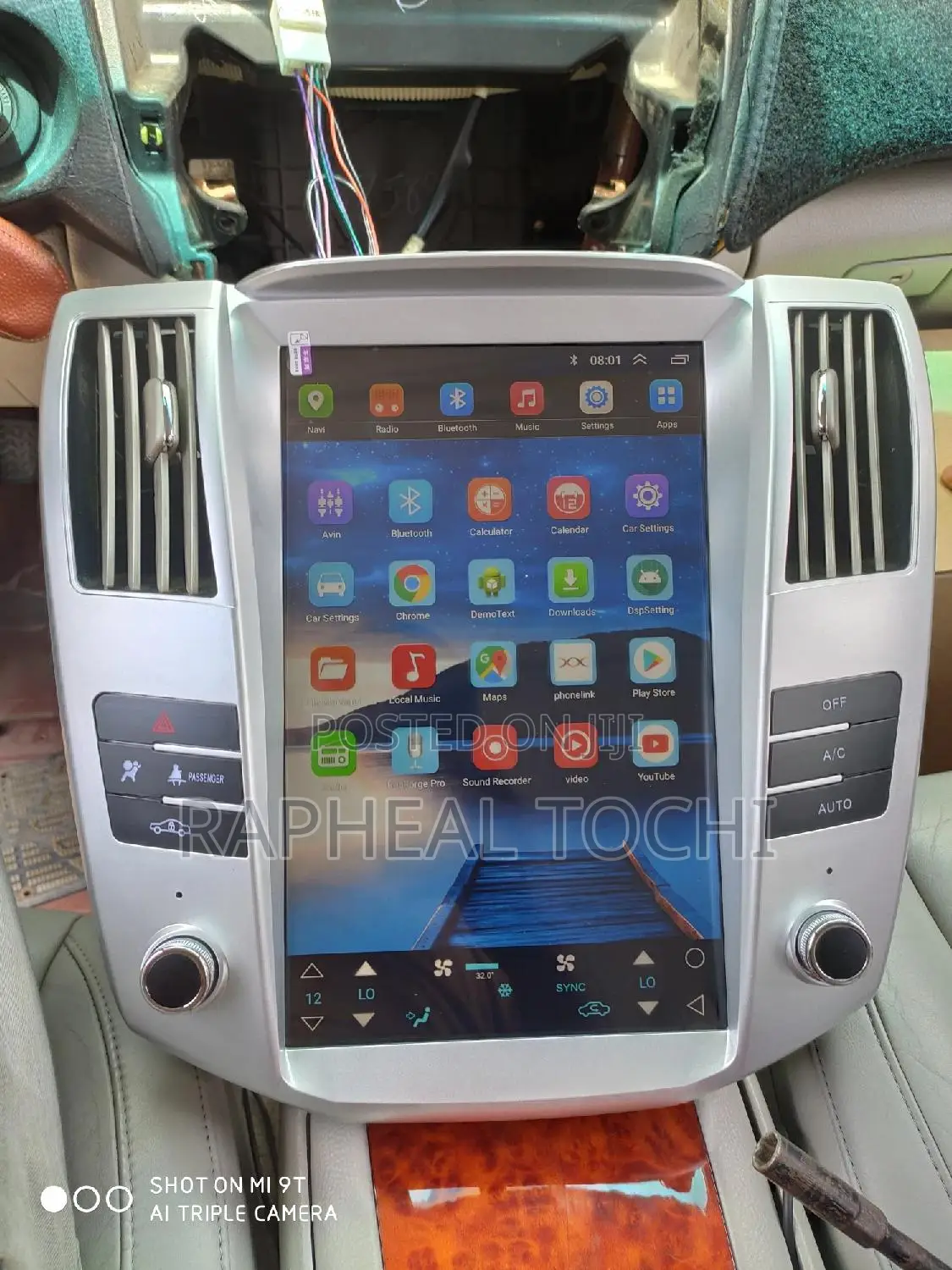 Lexus Rx330 Android Video Player