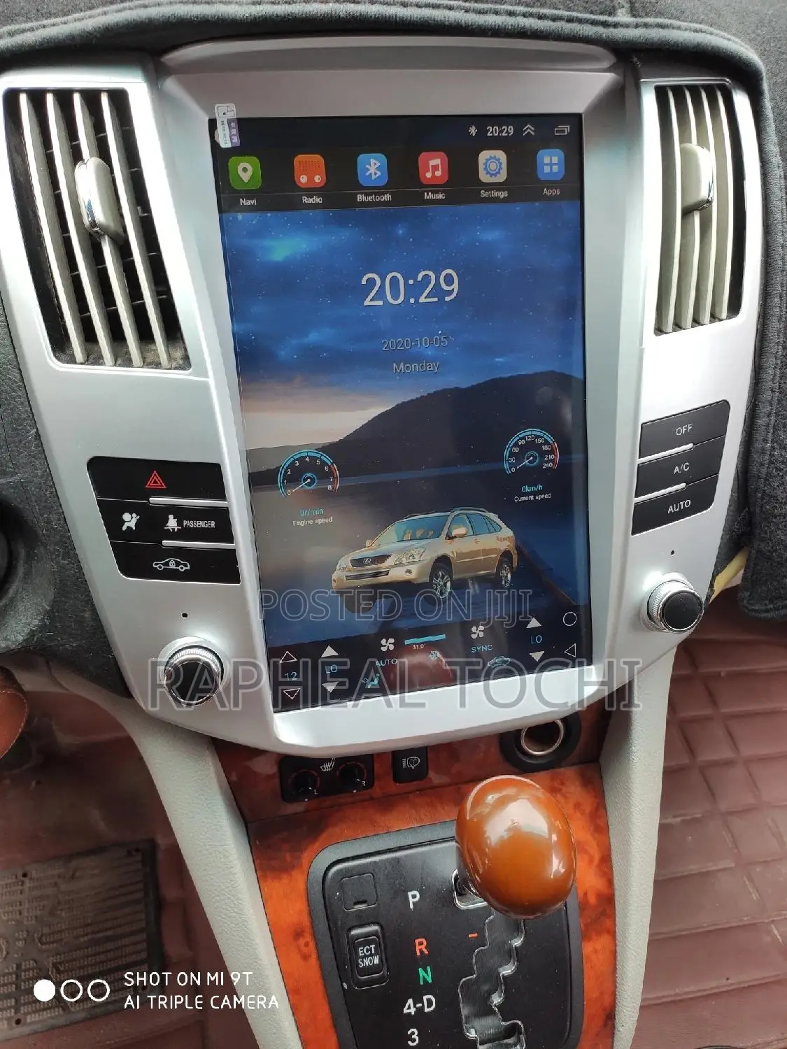 Lexus Rx330 Android Video Player