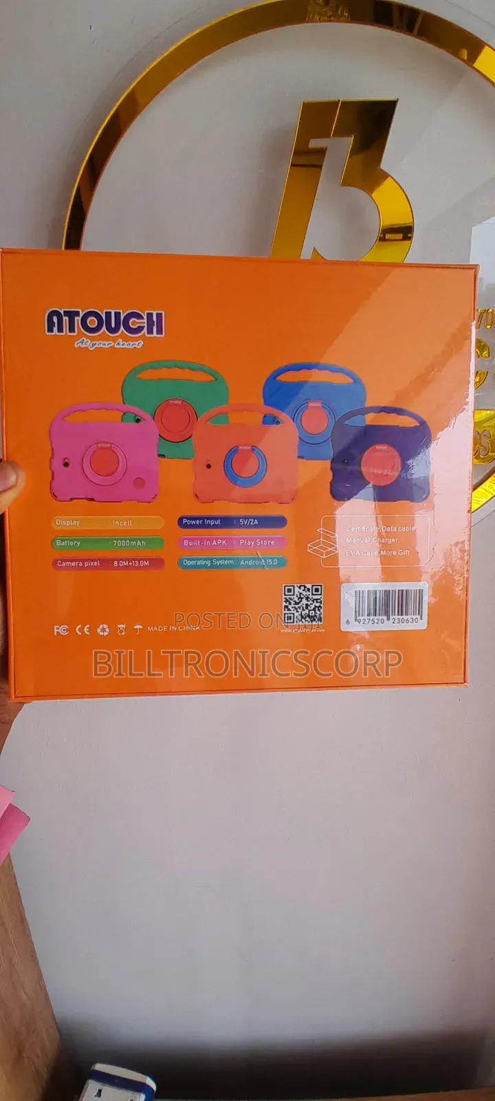 New Atouch KC65 256 GB Blue
