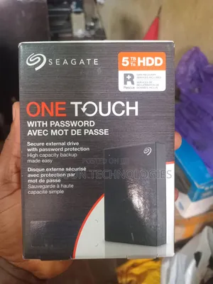 Seagate One Touch 5tb Portable External Hard Drive