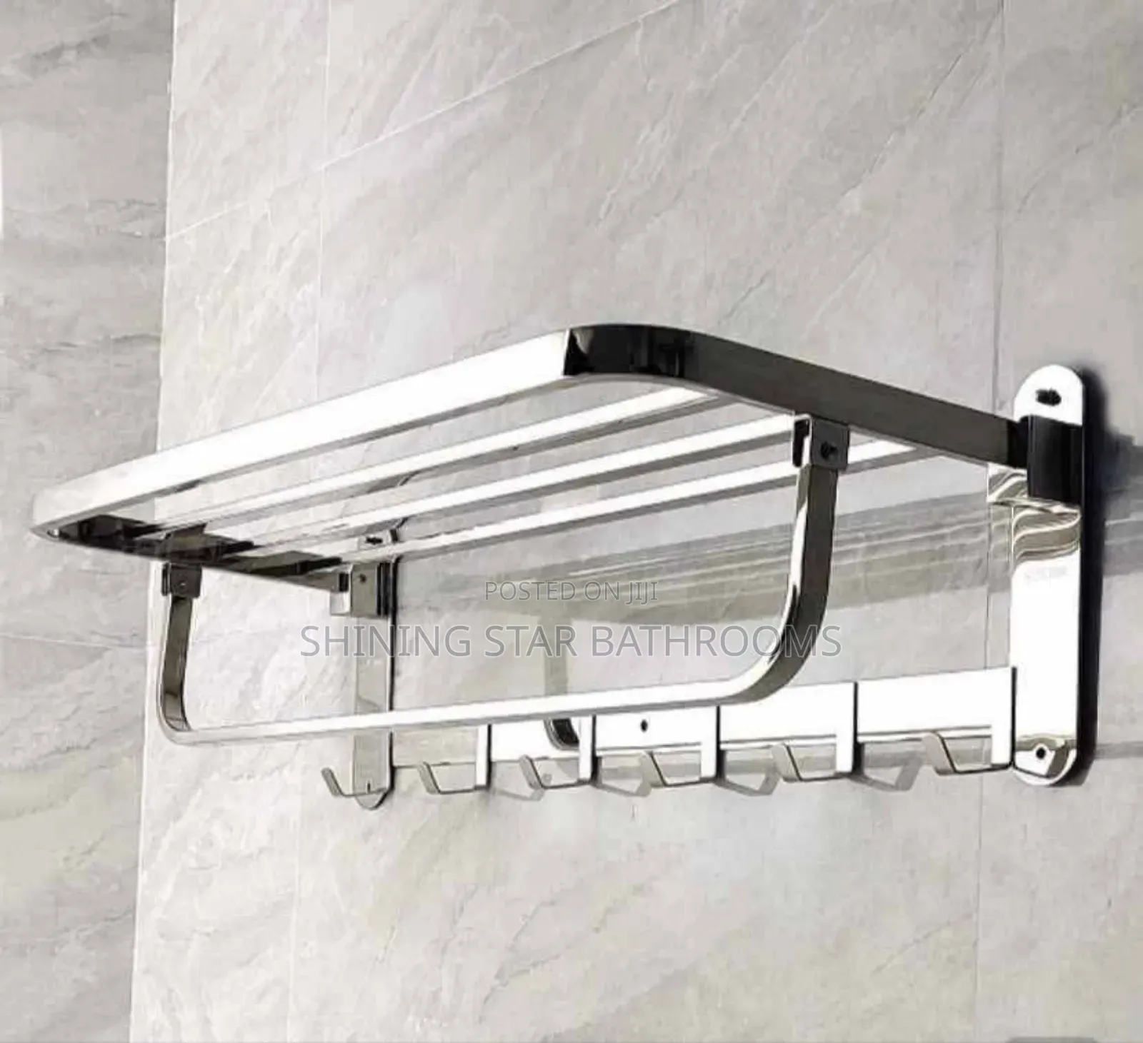 Chrome Multiple Towel Hanger