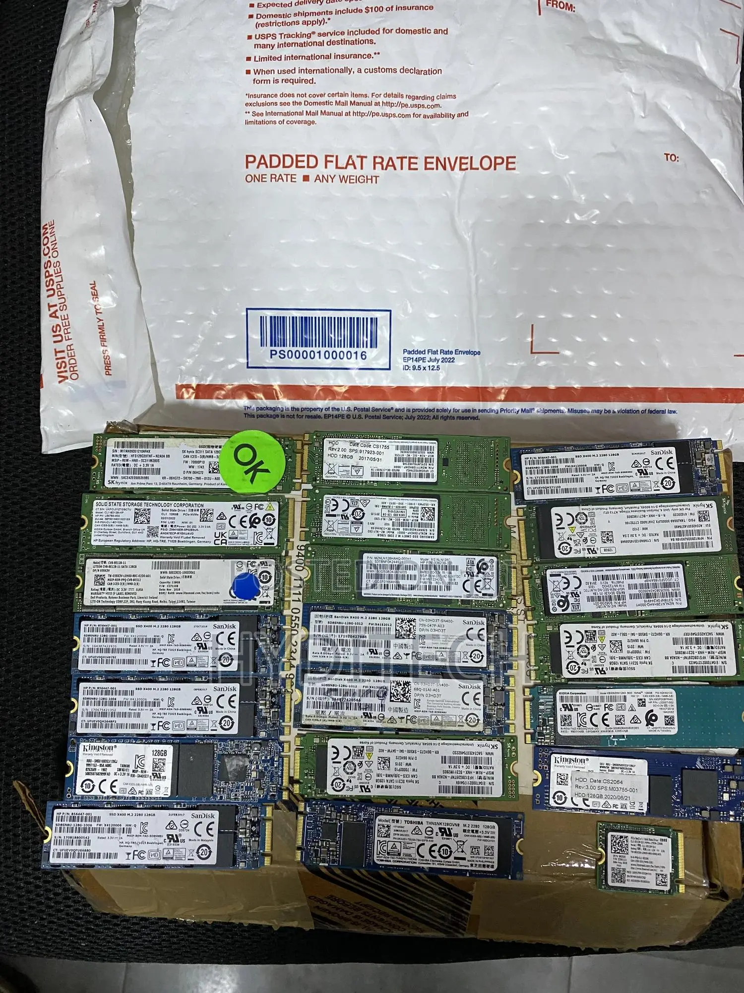 M2 SSD Double Cut.