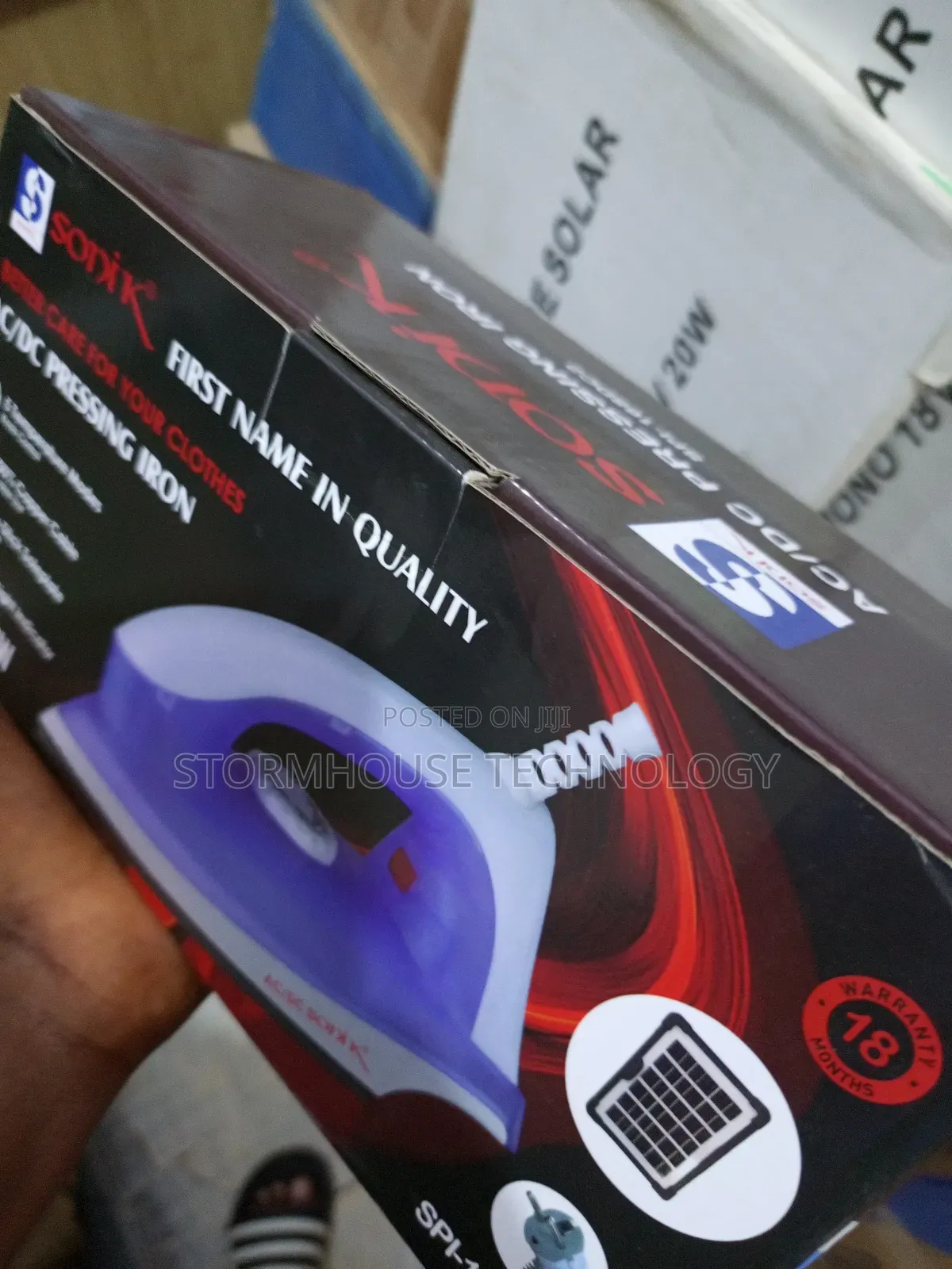 250w Solar Iron