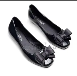 Cute Bow Tie Women Jelly/Rubber Slip On