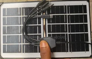 Solar Phone Charger With 4 in 1 Output for Charging All Phones