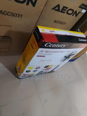 Century 18" Rechargeable Fan – Perfect for Hot Weather