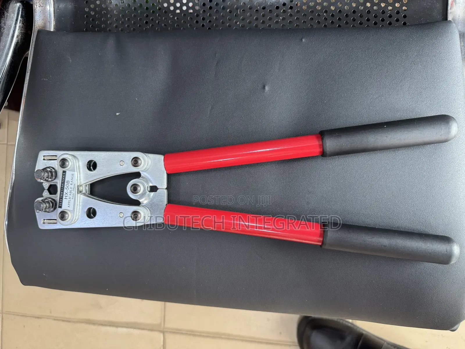 Heavy-Duty Cable Lug Crimping Tool