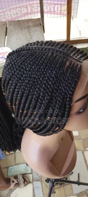 Braided Wig With Closure