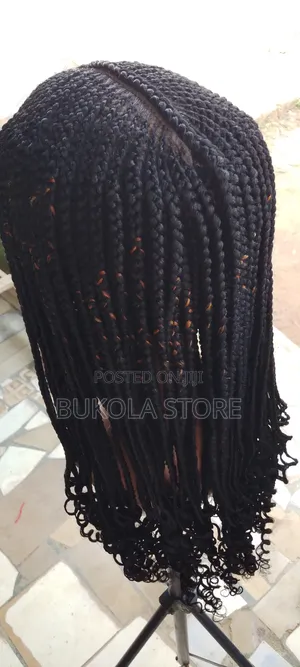 Braided Wig With Closure