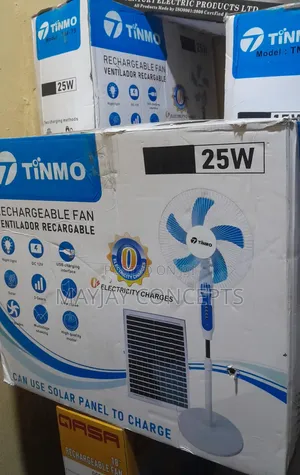 Tinmo 3-in-1 Ac/Dc Solar Rechargeable Standing+Panel+Usb-25watts