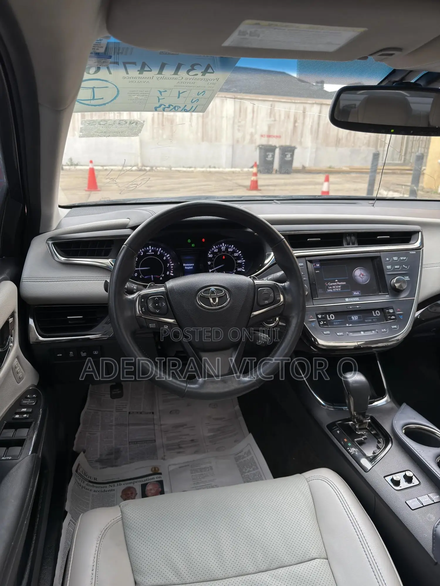 Toyota Avalon Limited Sedan FWD (3.5L 6cyl 6A) 2013 Gray