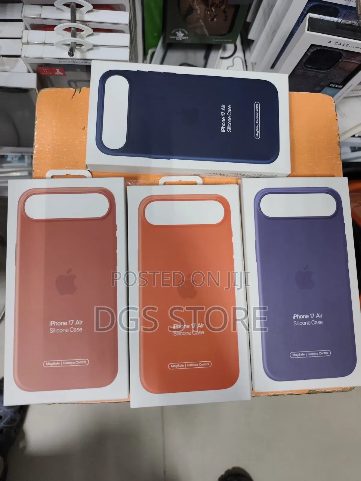 Apple iPhone 17 Air Silicone Case With Magsafe Camera Control