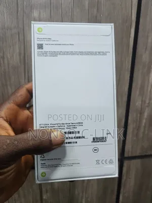 New Apple iPhone 16 Pro Max 256 GB White