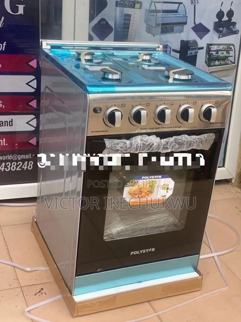 4burner With Oven