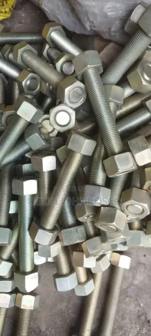 1" X 200# Galvanized Steel Stud Bolts (Available in All Sizes)