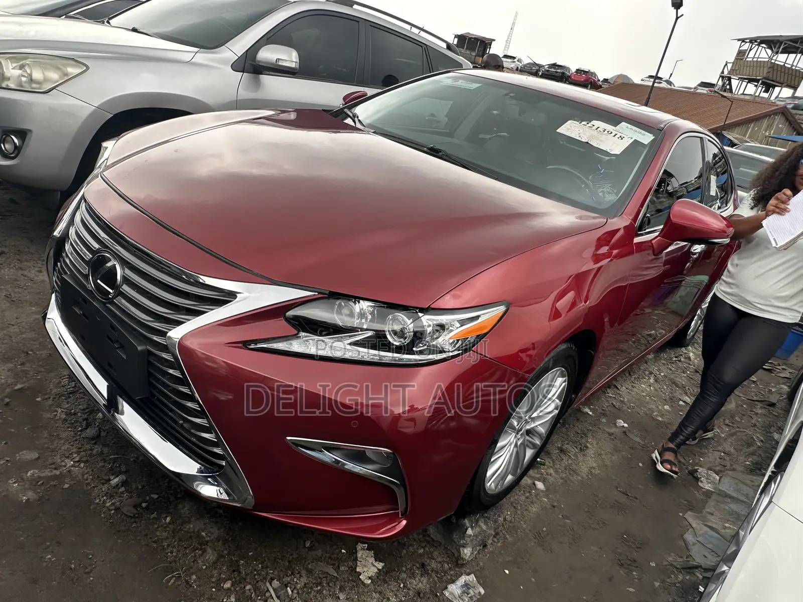 Lexus ES 350 FWD 2015 Red