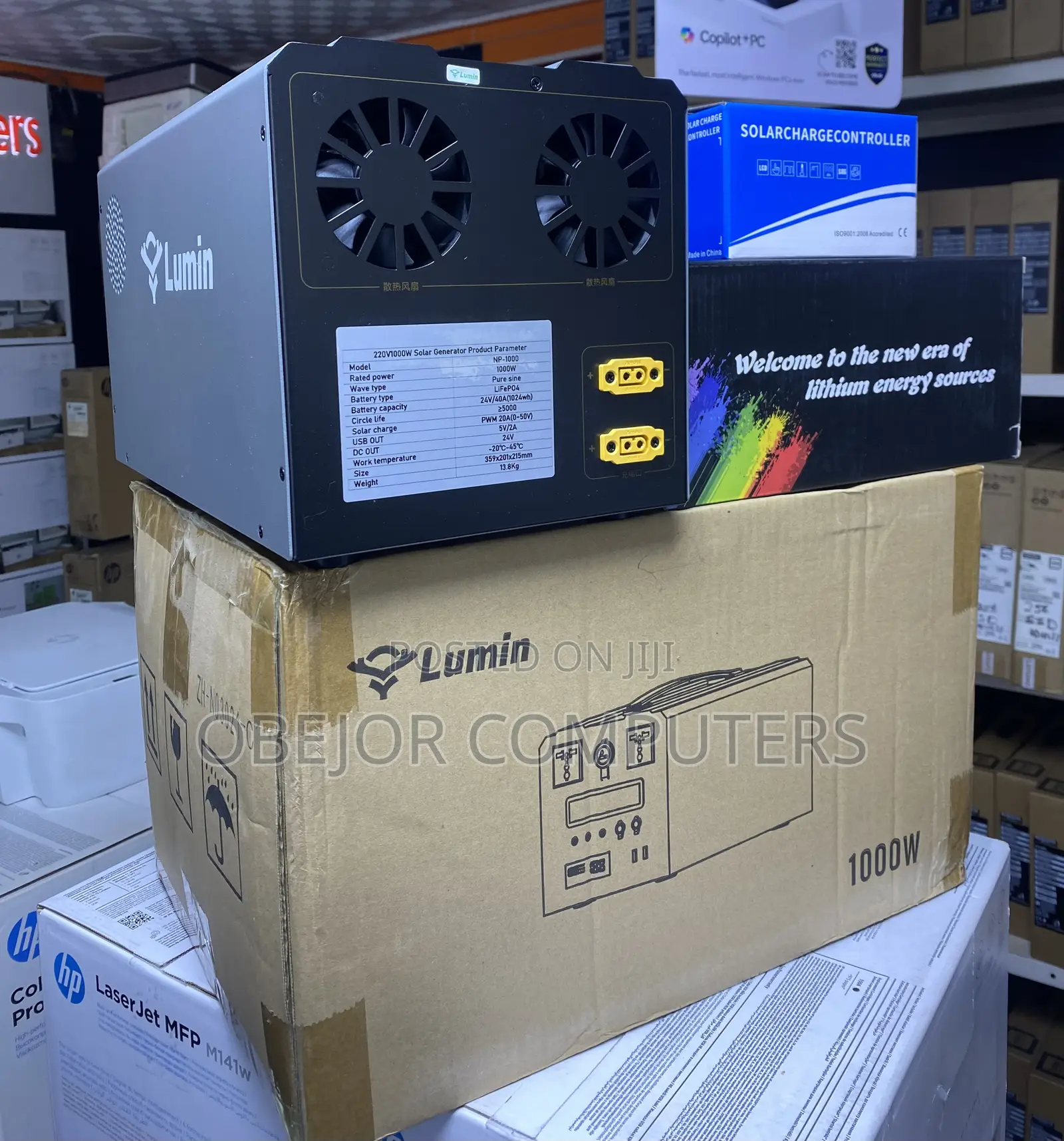 Lumin 220v1000w Solar Generator