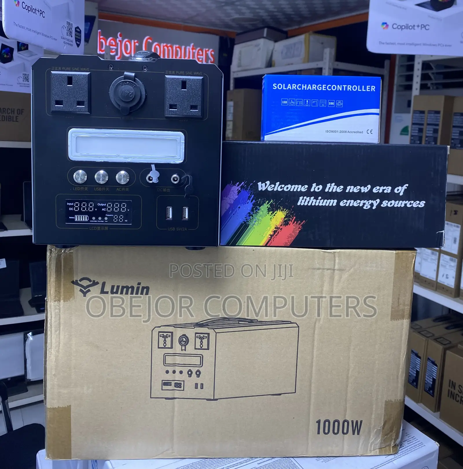 Lumin 220v1000w Solar Generator