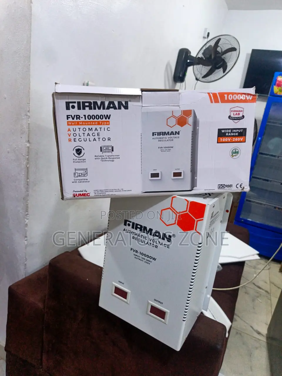 Firman Electrical Wall Mounted Stabilizer 10kva
