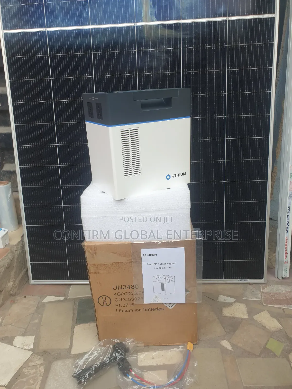 Hithium 2kwh Solar Power Generator With Solar Panel