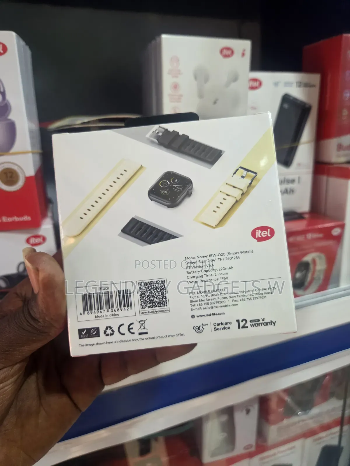 Itel Smart Watch Fit 020