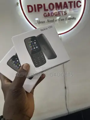 New Nokia 106 Black