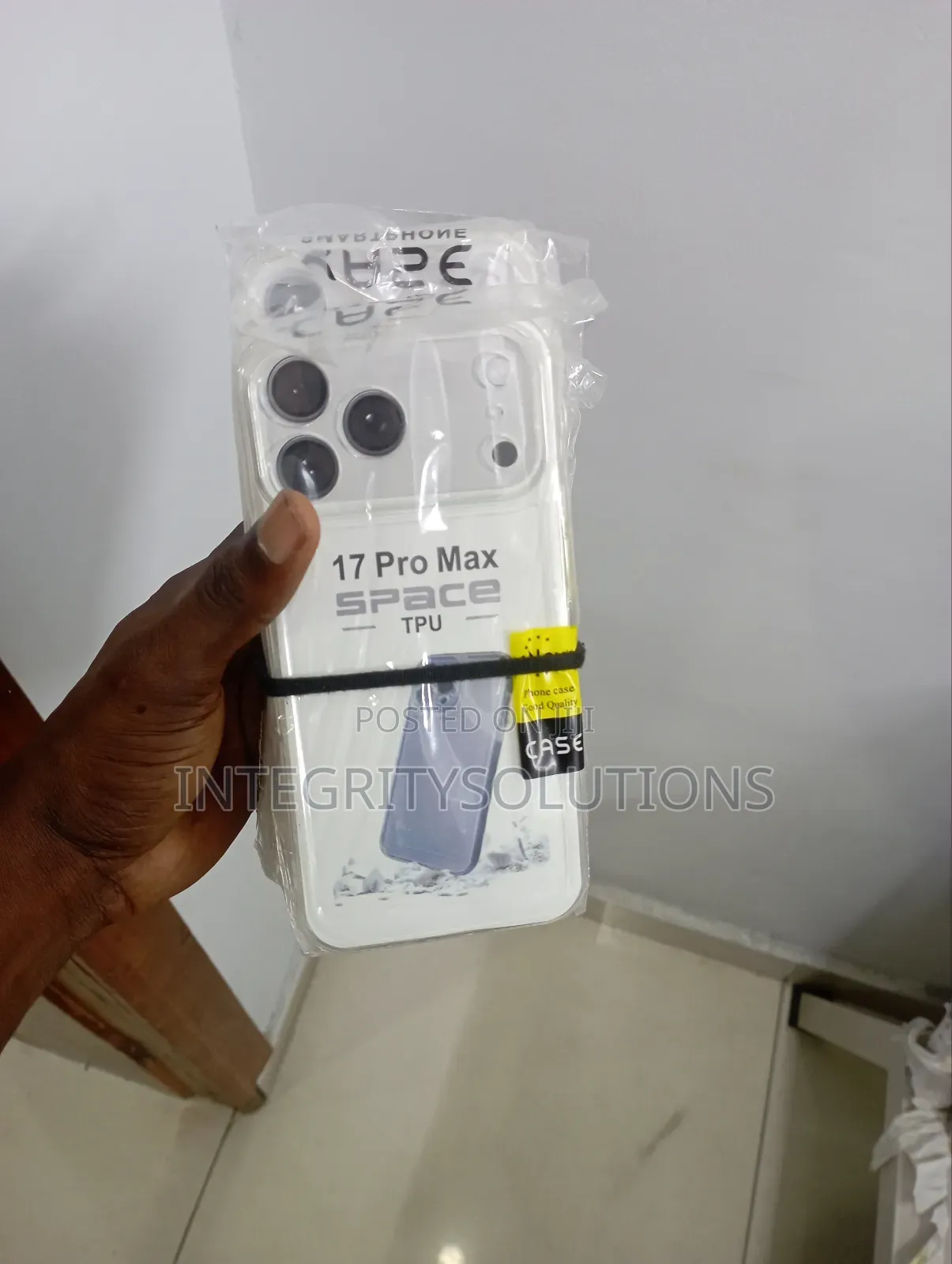 Protective Phone Case for iPhone 17 Pro Max. Transparent