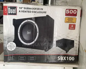 Brand New Car Dual 10inches Subwoofer With Vented Enclosure