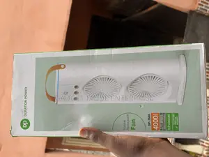 Duration Power Dp-7685 Multi-Functional, Portable, Rechargeable Fan