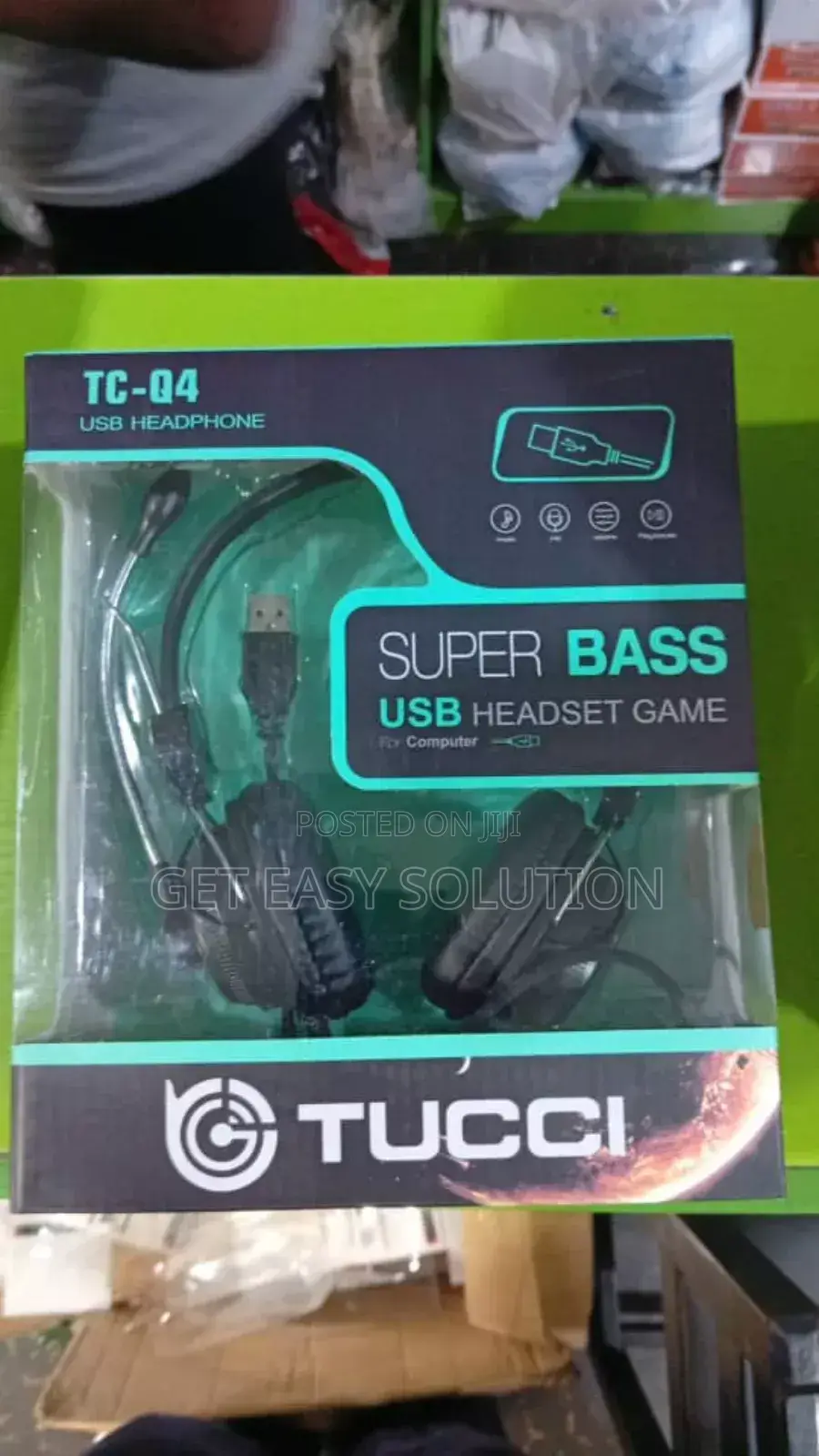 Tc-Q4 Usb Headphone