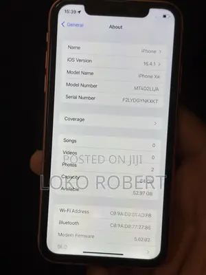 Apple iPhone XR 64 GB Orange