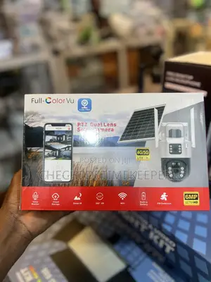 3 Lens CCTV Solar Camera