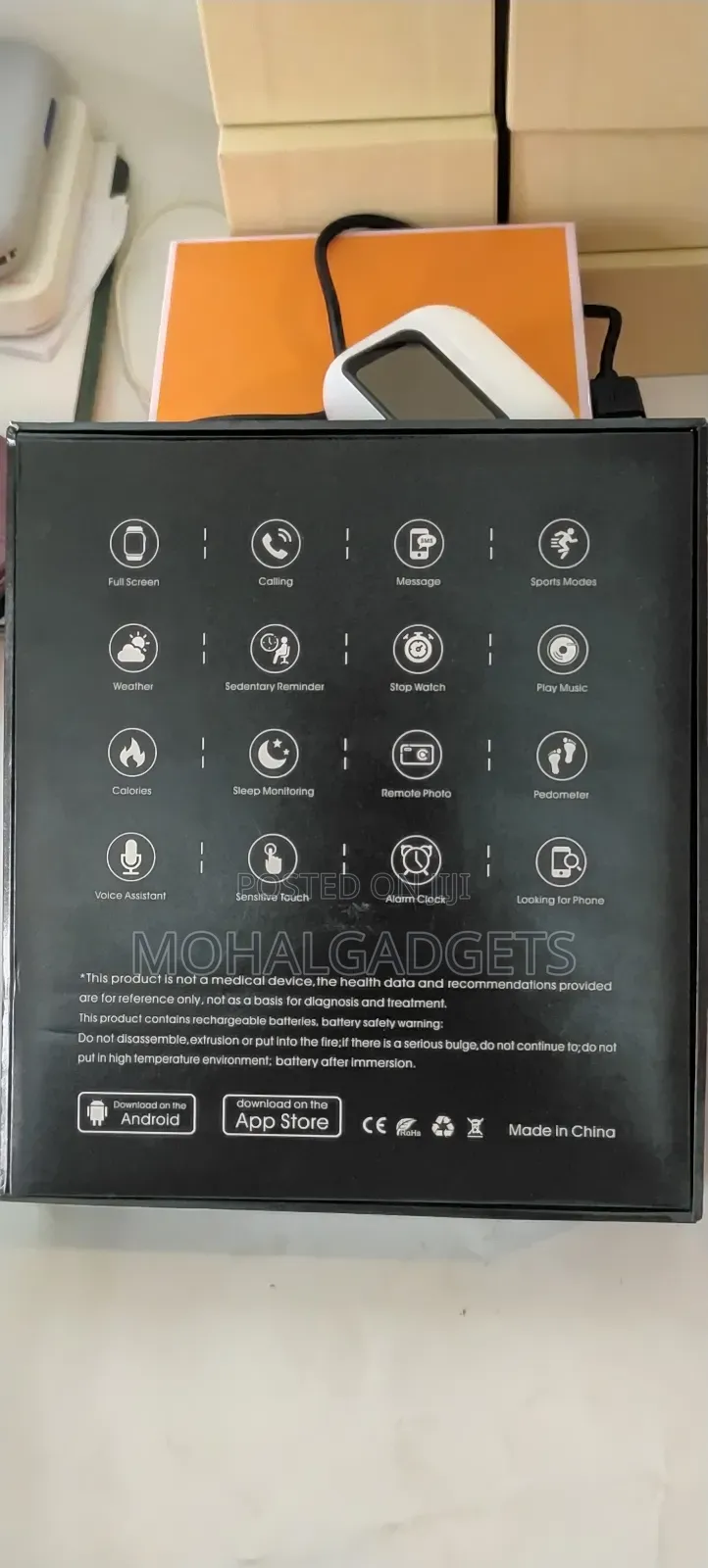 D21 Smart Watch + Headset