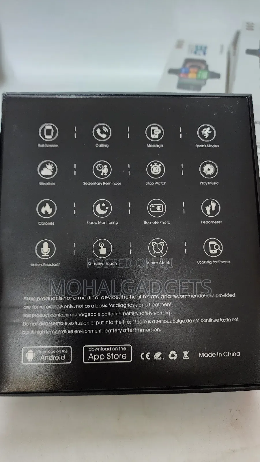 D21 Smart Watch + Headset