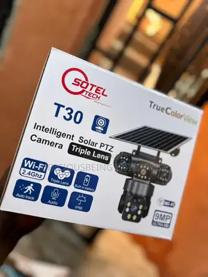 3 Lens Wifi Solar Outdoor Camera