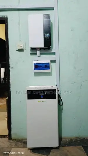8kva Solar Inverter Package With 1 Lithium Battery 12 Solar Panels