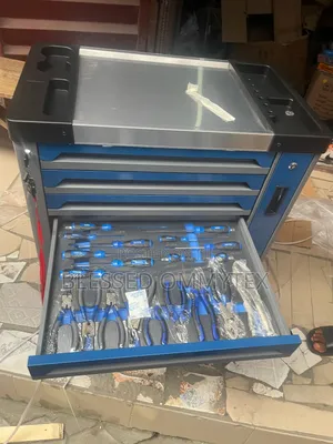 7 Drawer Complete Tools Box With With Tools Inside