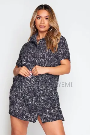 Polkadot Shirt Dress