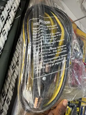 Quick Booster Car Battery Jumper Cables Amperage: 500 Amps