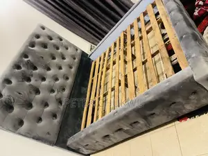 Bed Frame (Gray)