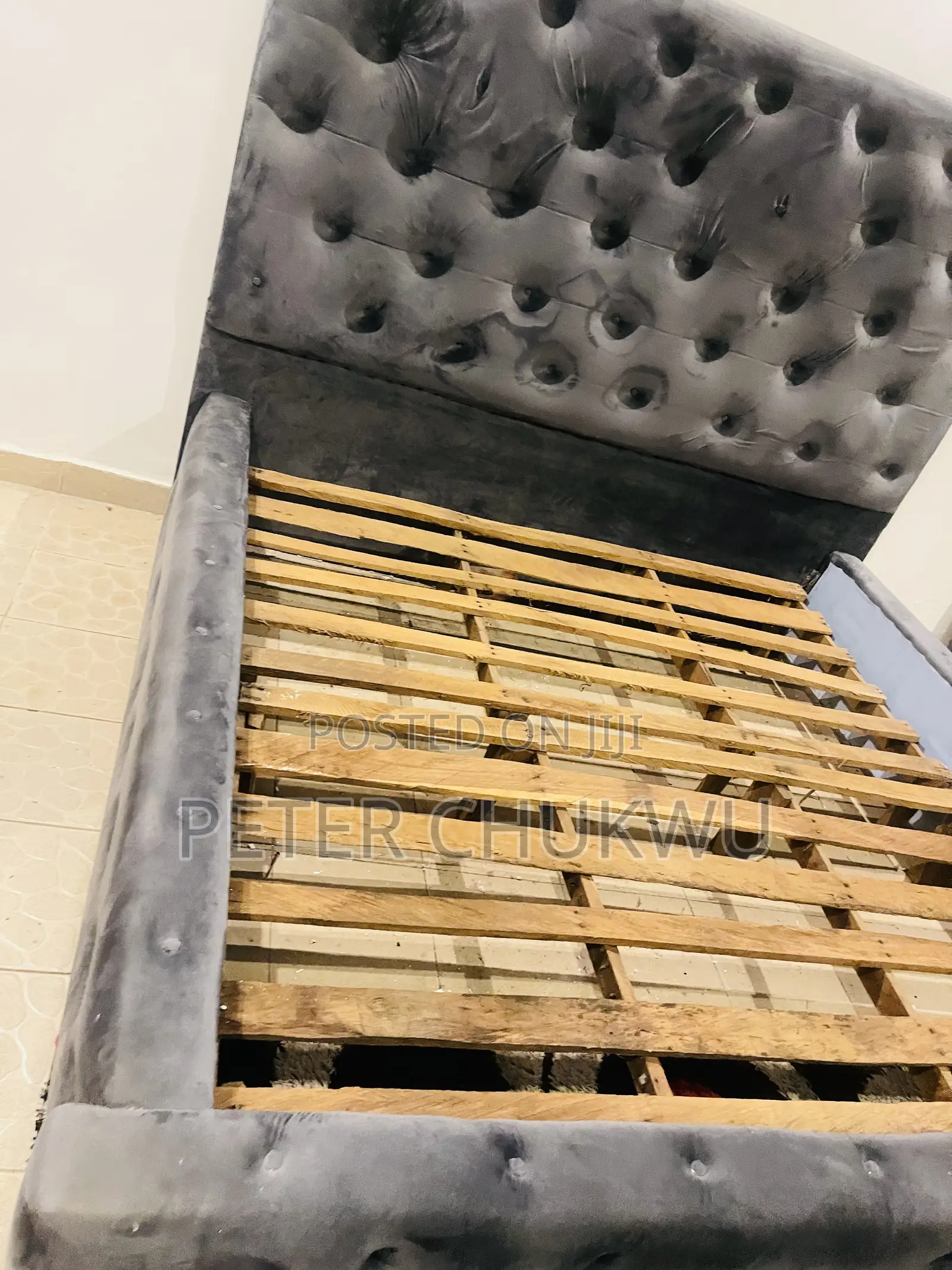 Bed Frame (Gray)