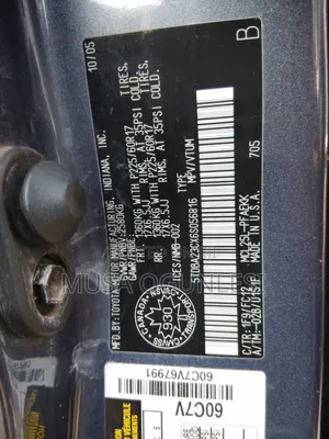 Toyota Sienna 2005 Blue