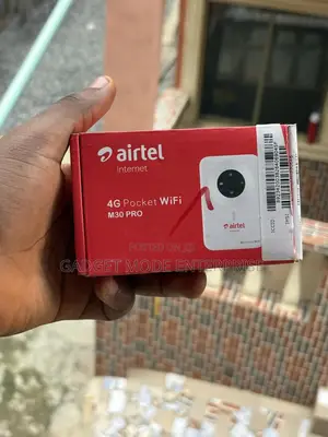 Airtel M30 Pro 4g Pocket Wifi Portable, Battery-Powered Hotspot