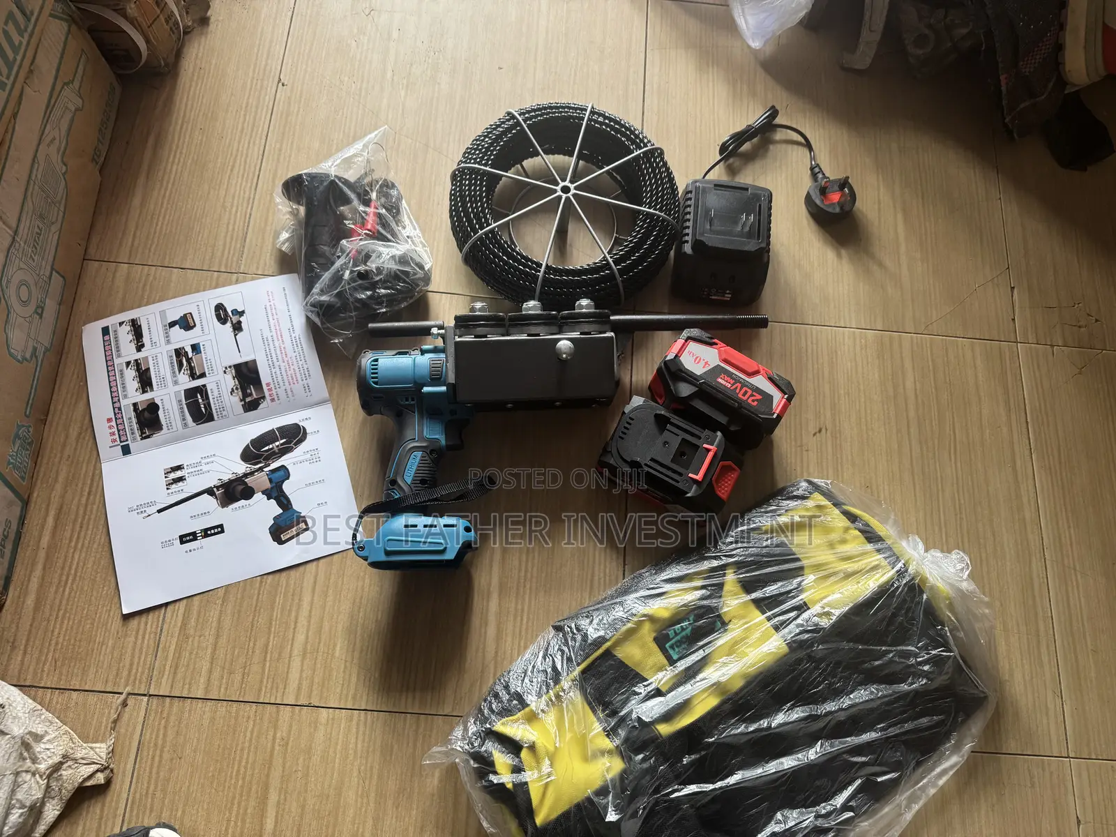 Lithium Threading Machine 20v