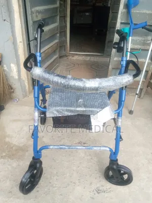 Foldable Adjustable Rollator Walker