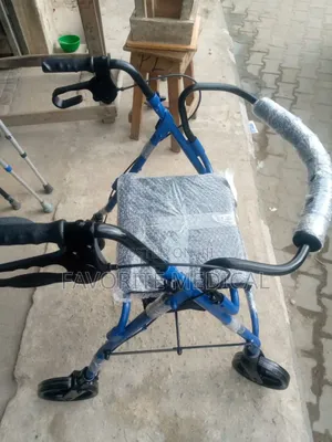 Foldable Adjustable Rollator Walker