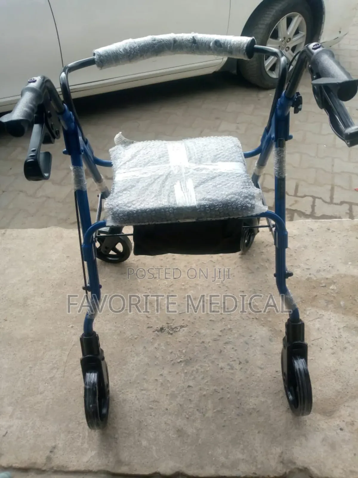 Foldable Adjustable Rollator Walker