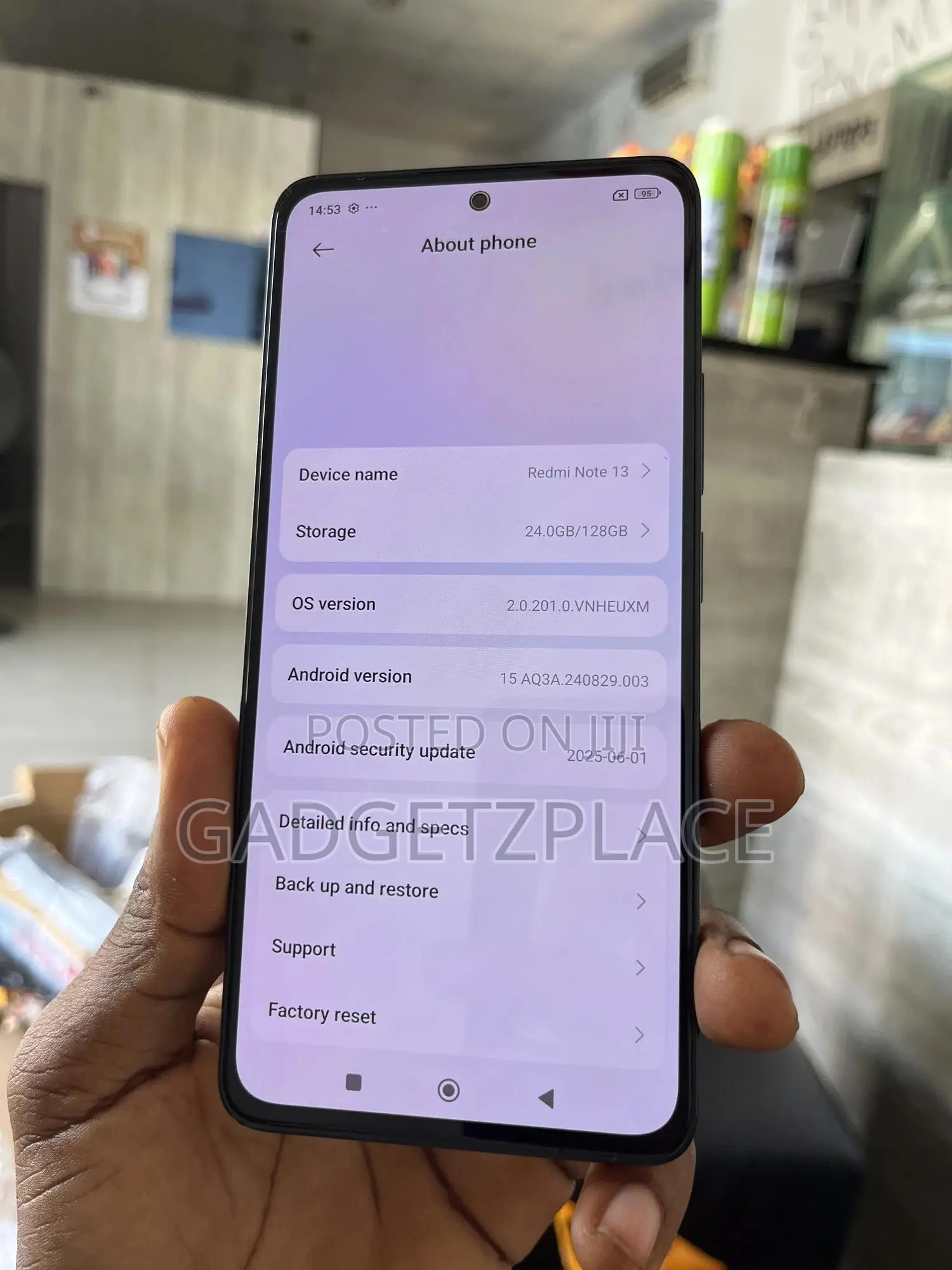 Xiaomi Redmi Note 13 128 GB Black
