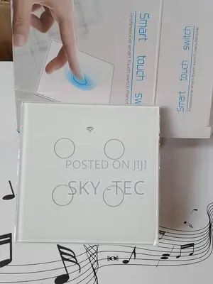 Original 4gangs Fingerprint Smart Switch Wi-Fi, Tuya App