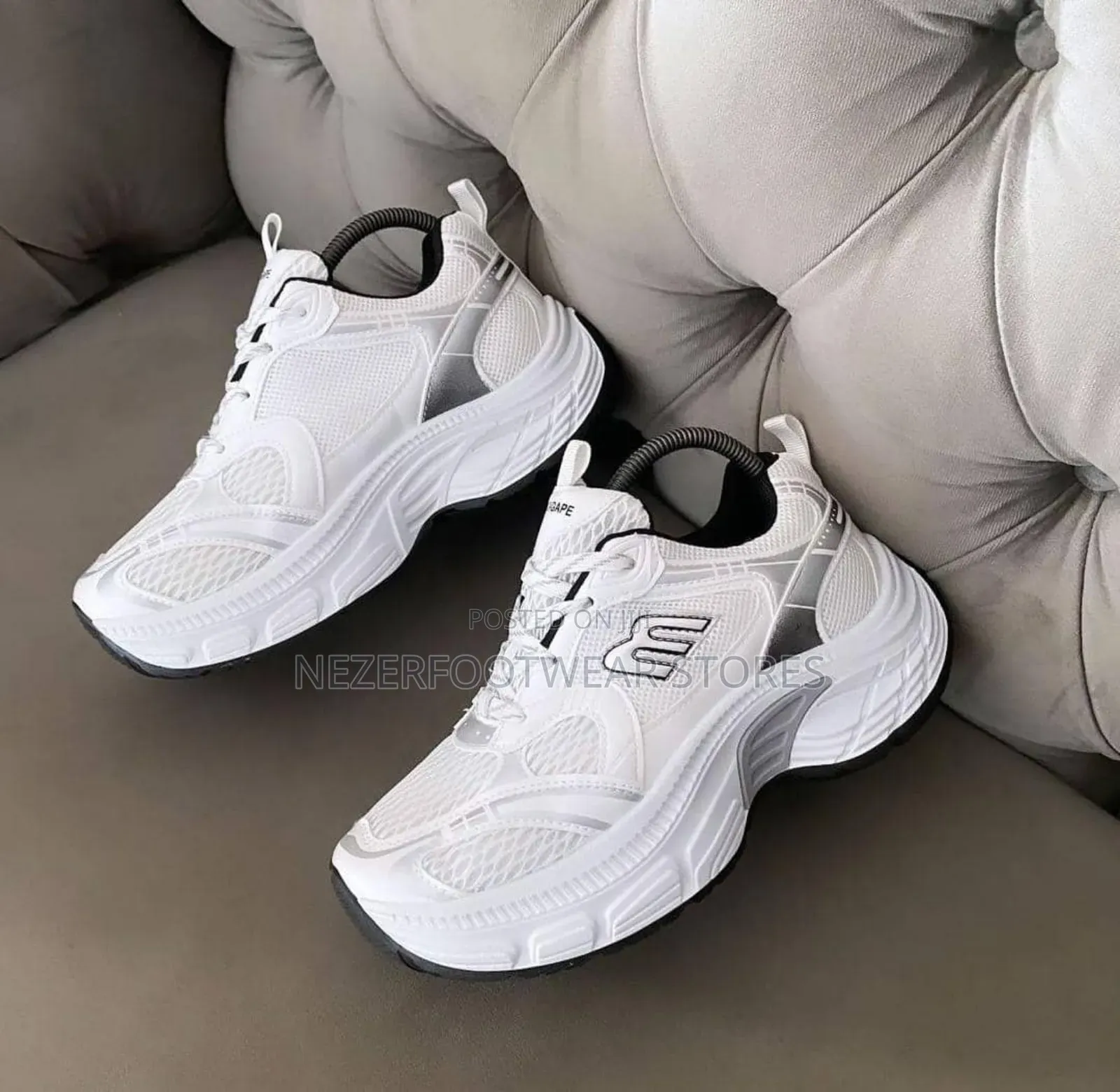 Original Balenciaga High Sole Sneakers.